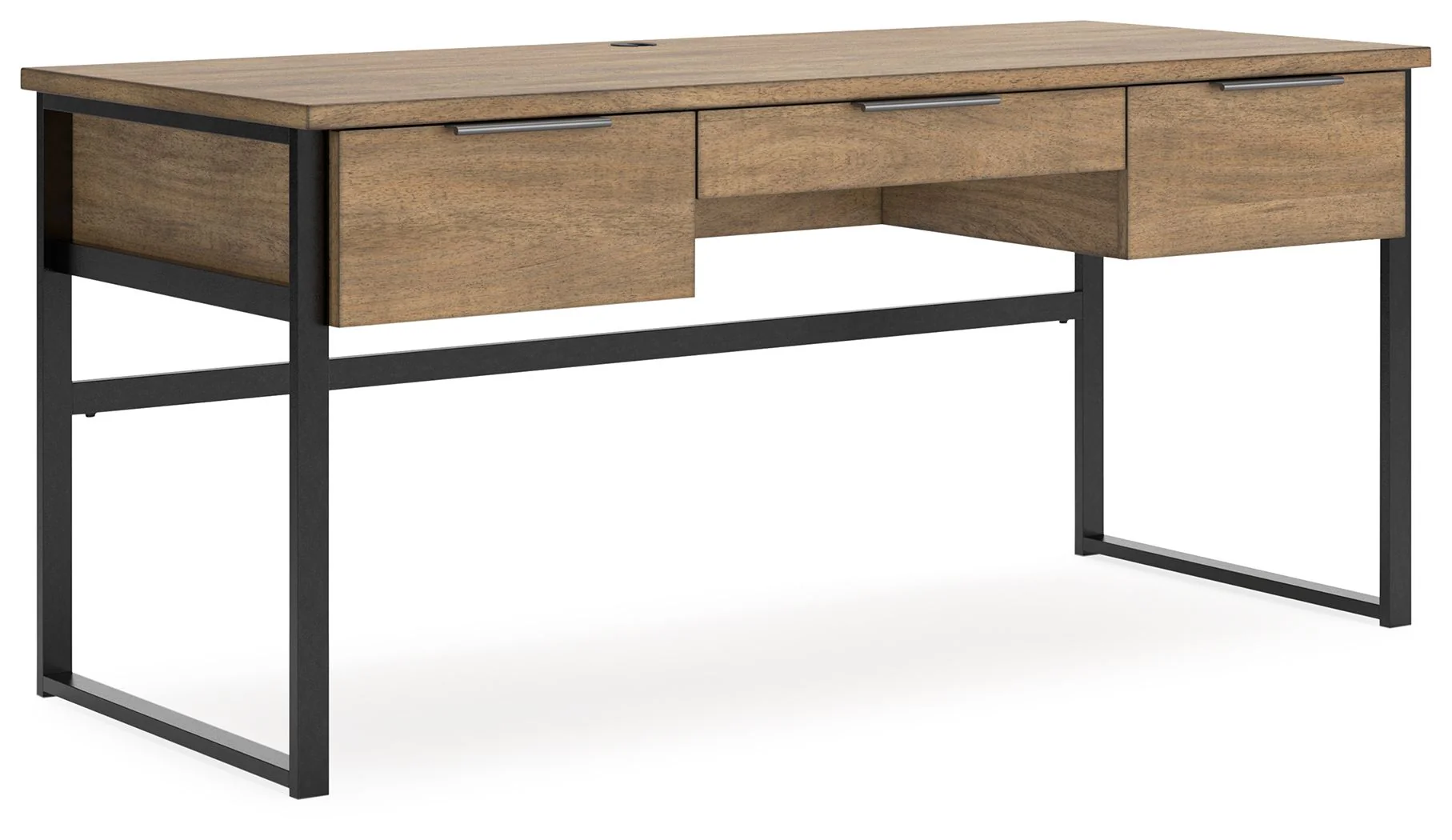 Montia - Home Office Desk - Light Brown - Image 1