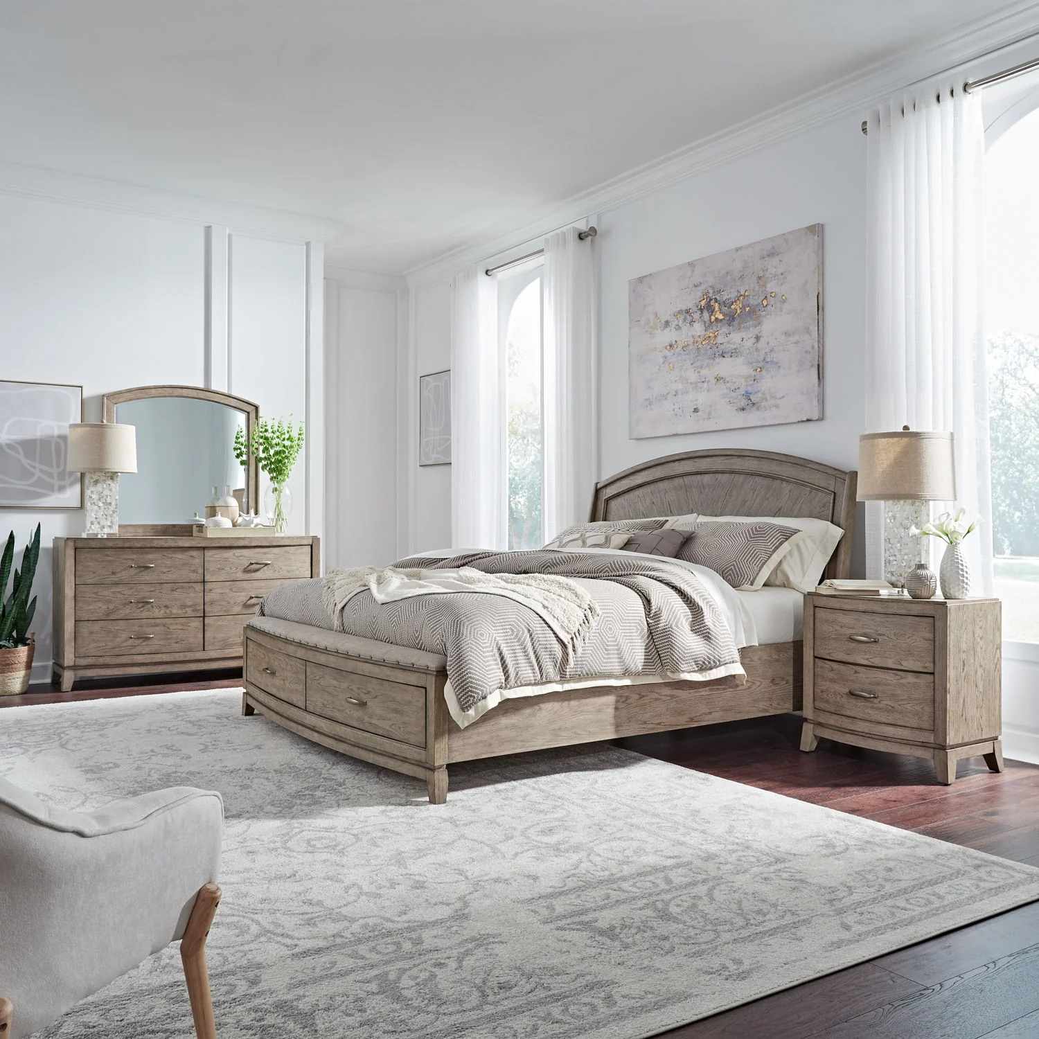 Avalon - Panel Bedroom Set - Image 2