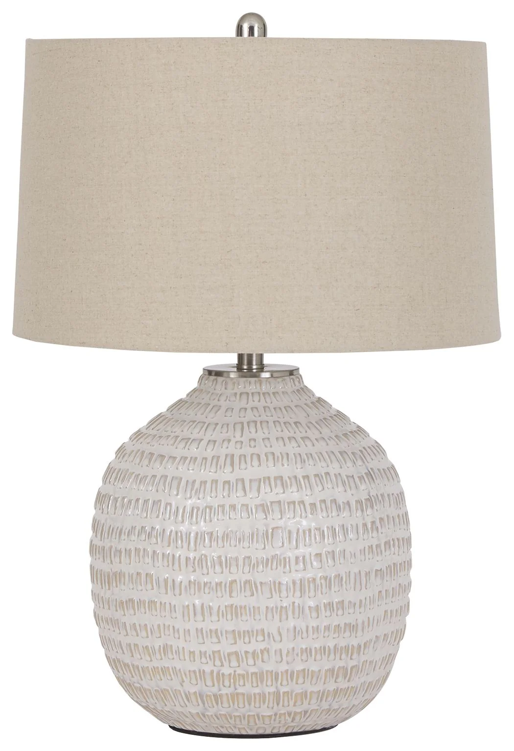 Jamon - Ceramic Table Lamp  - Beige - Image 1