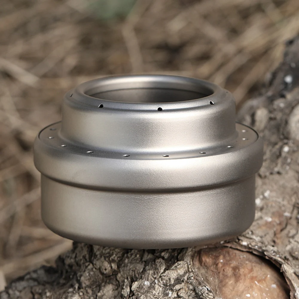 Mini Portable Titanium Travel Stove - Image 3