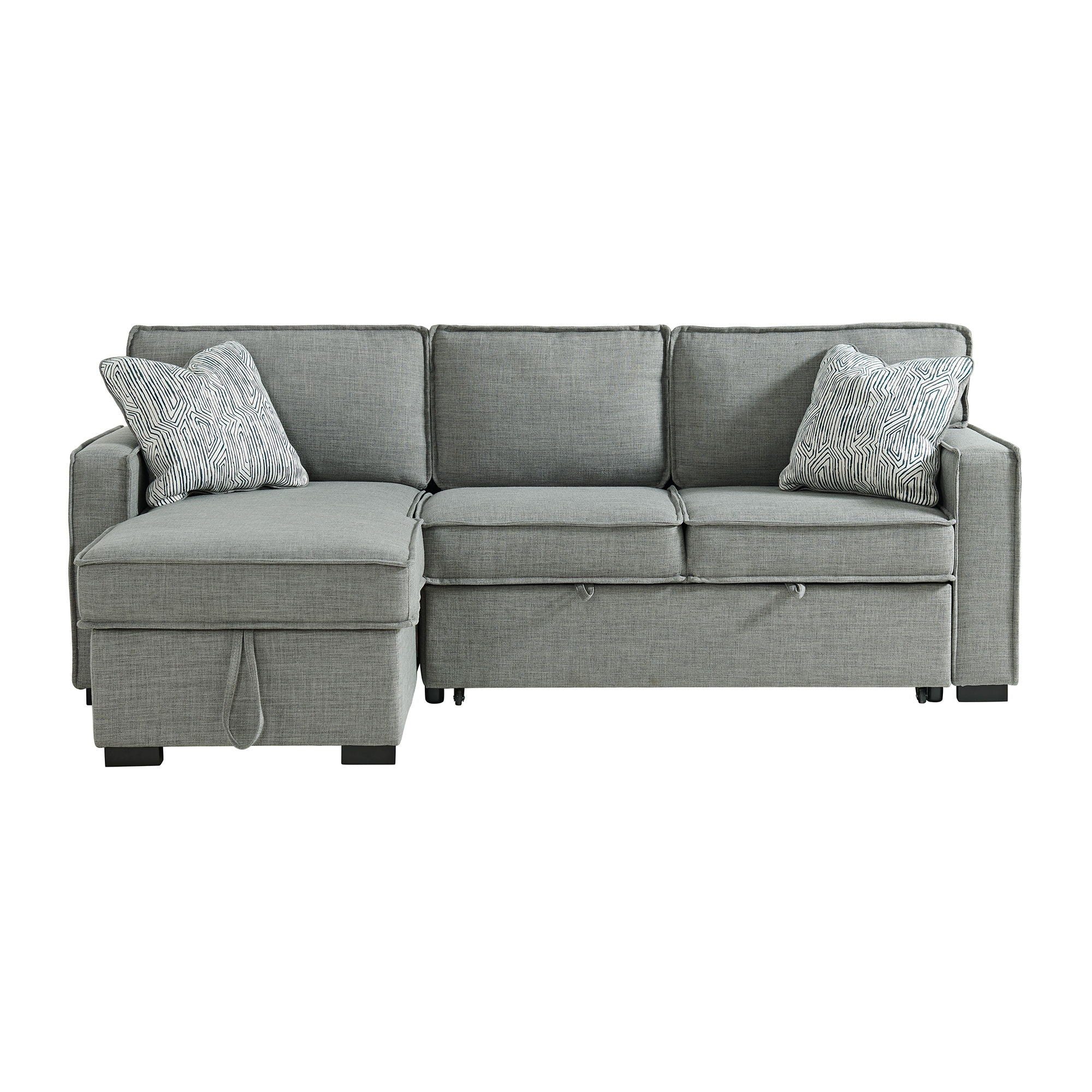 Caracas - Sectional Sleeper Chofa With Pull Bed, Drop Table & USB - Image 2