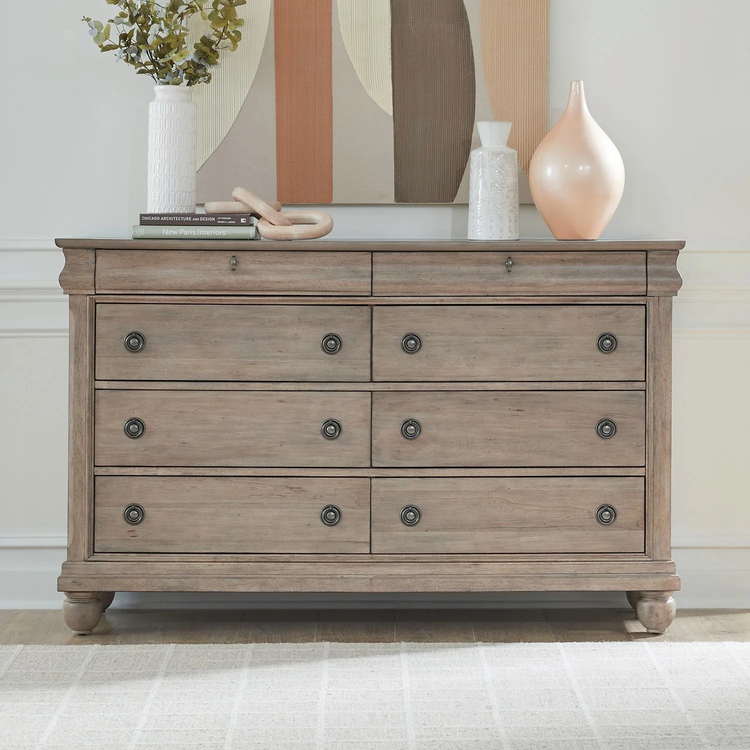 Rustic Traditions - 8 Drawer Dresser - Image 3