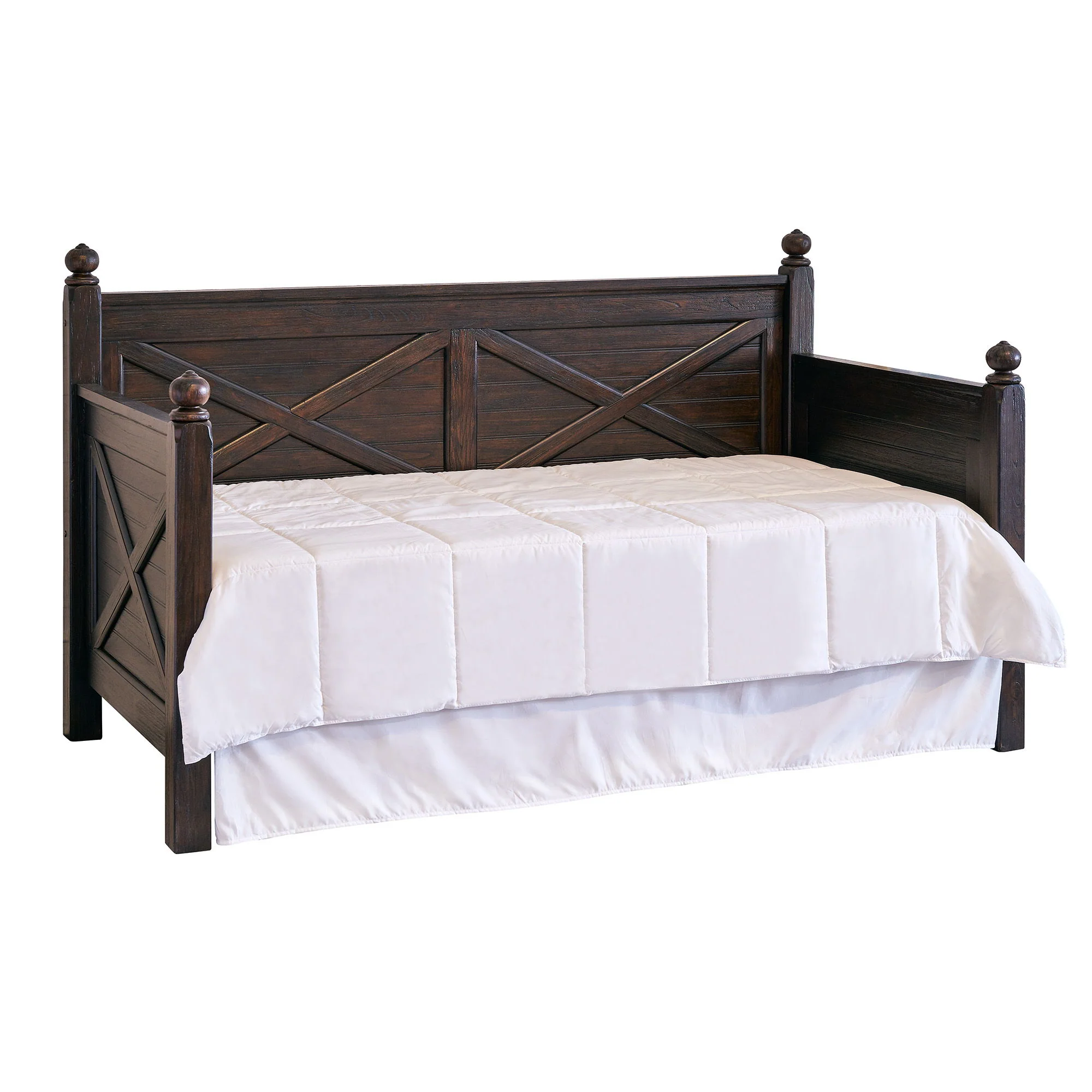 Sutherland – Twin Wood Daybed – Distressed Oak