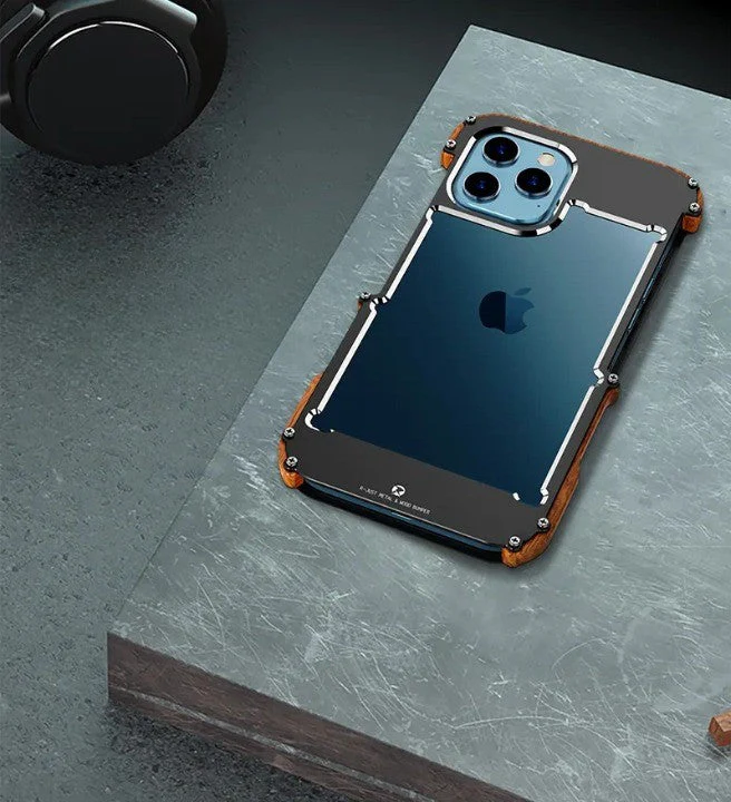 Aluminum Bumper Thin Shockproof iPhone Case - Image 2