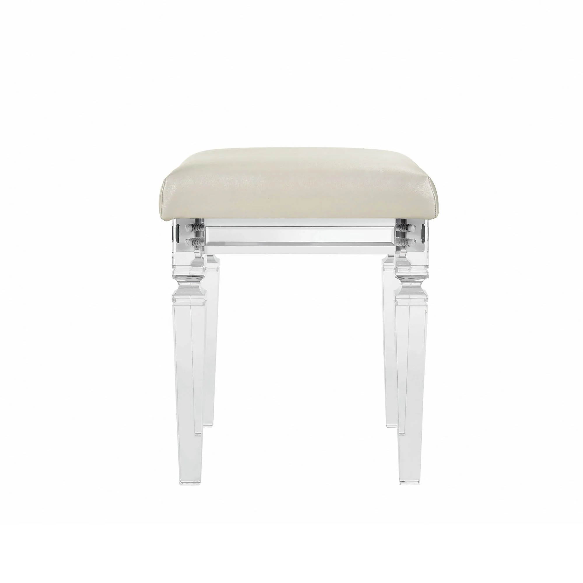 Twenty Nine - Vanity Stool With Acrylic Leg - Image 3