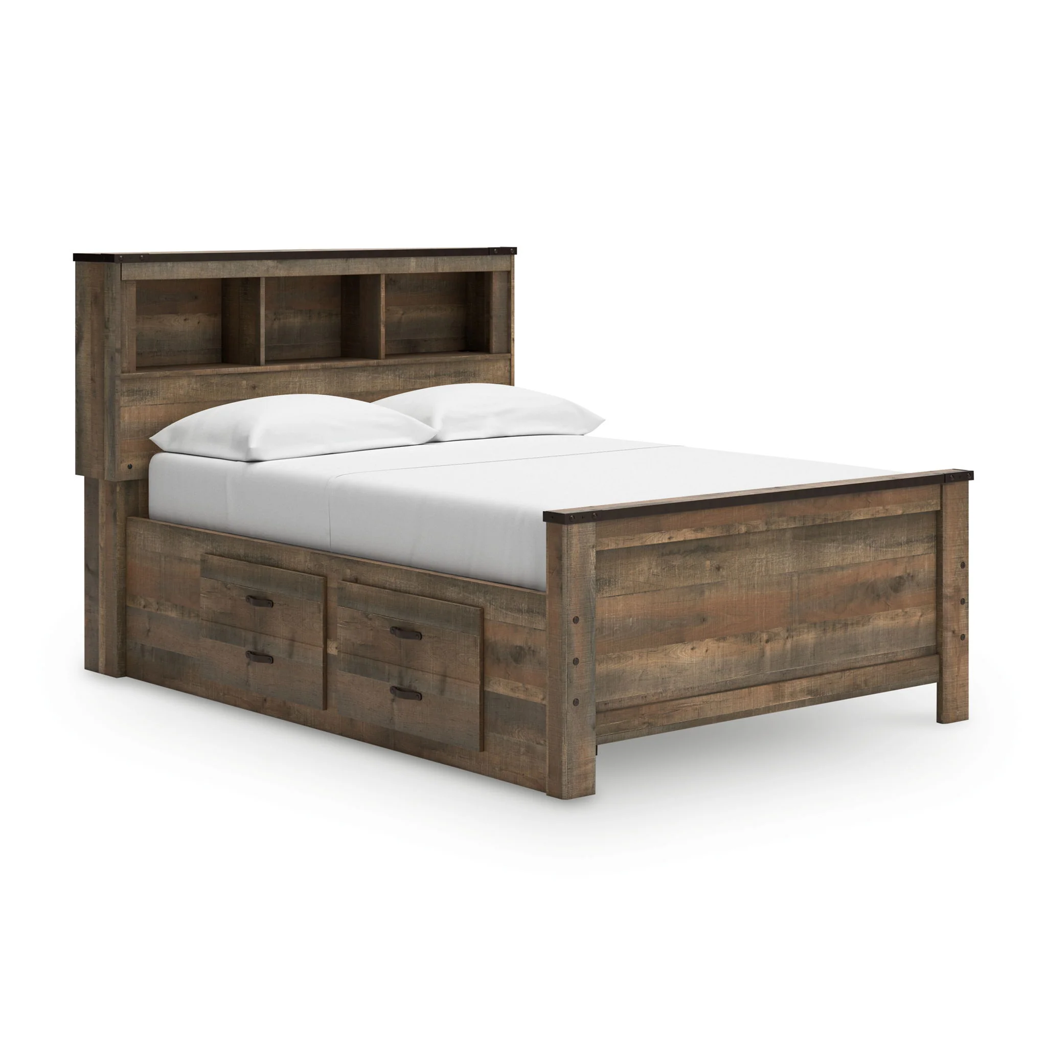 Trinell – Bookcase Bed With Storage