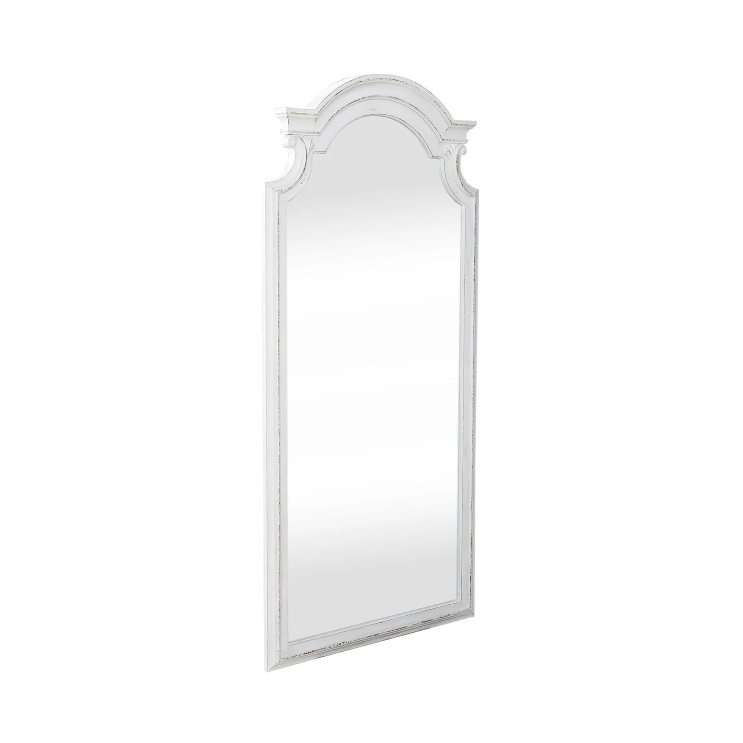 Magnolia Manor - Floor Mirror - Antique White - Image 3