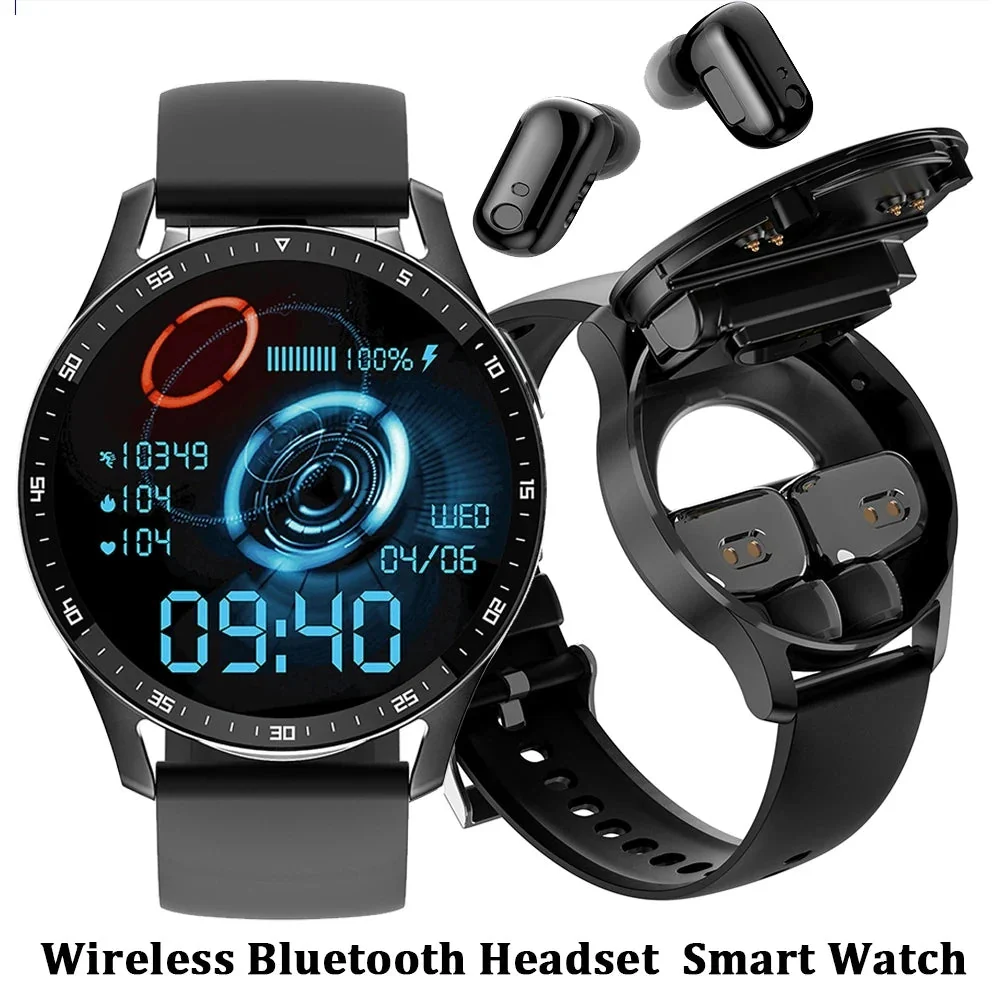 Elegant Bluetooth Earphones Smartwatch - Image 3