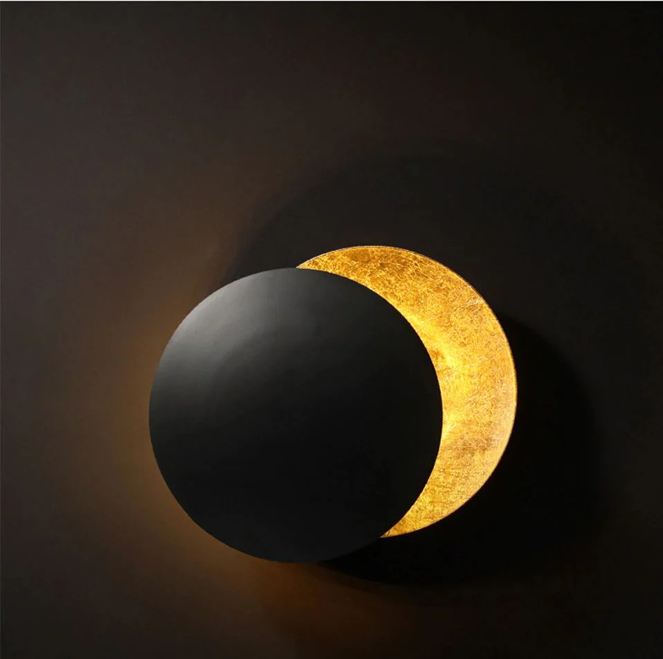 Elegant Lunar Eclipse Wall Lamp - Image 1