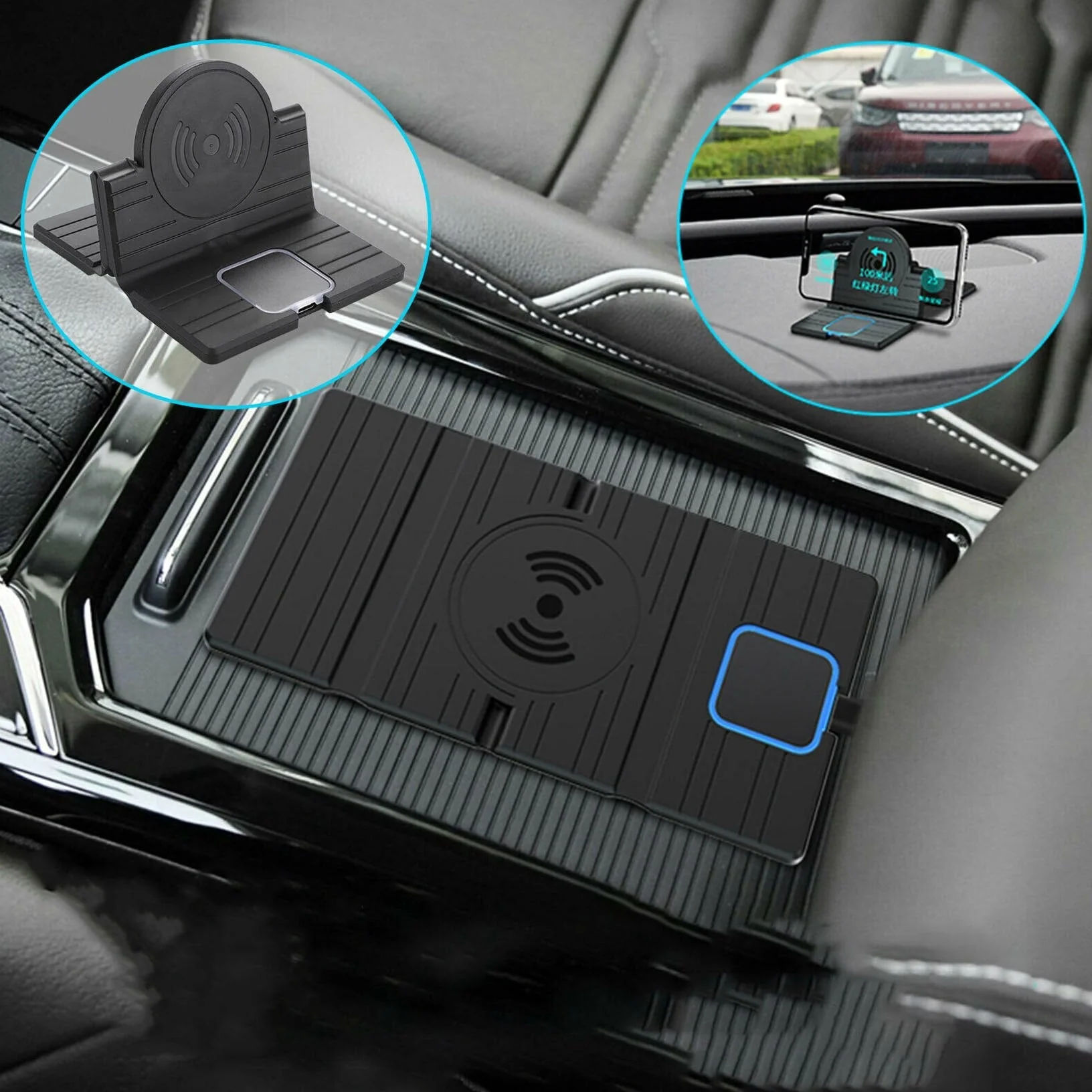 Wireless Charging Phone Holder Pad - Image 1