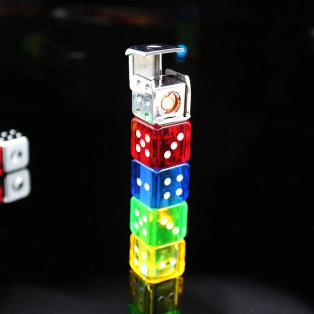 Rotatable Glowing Dice Lighter - Image 3