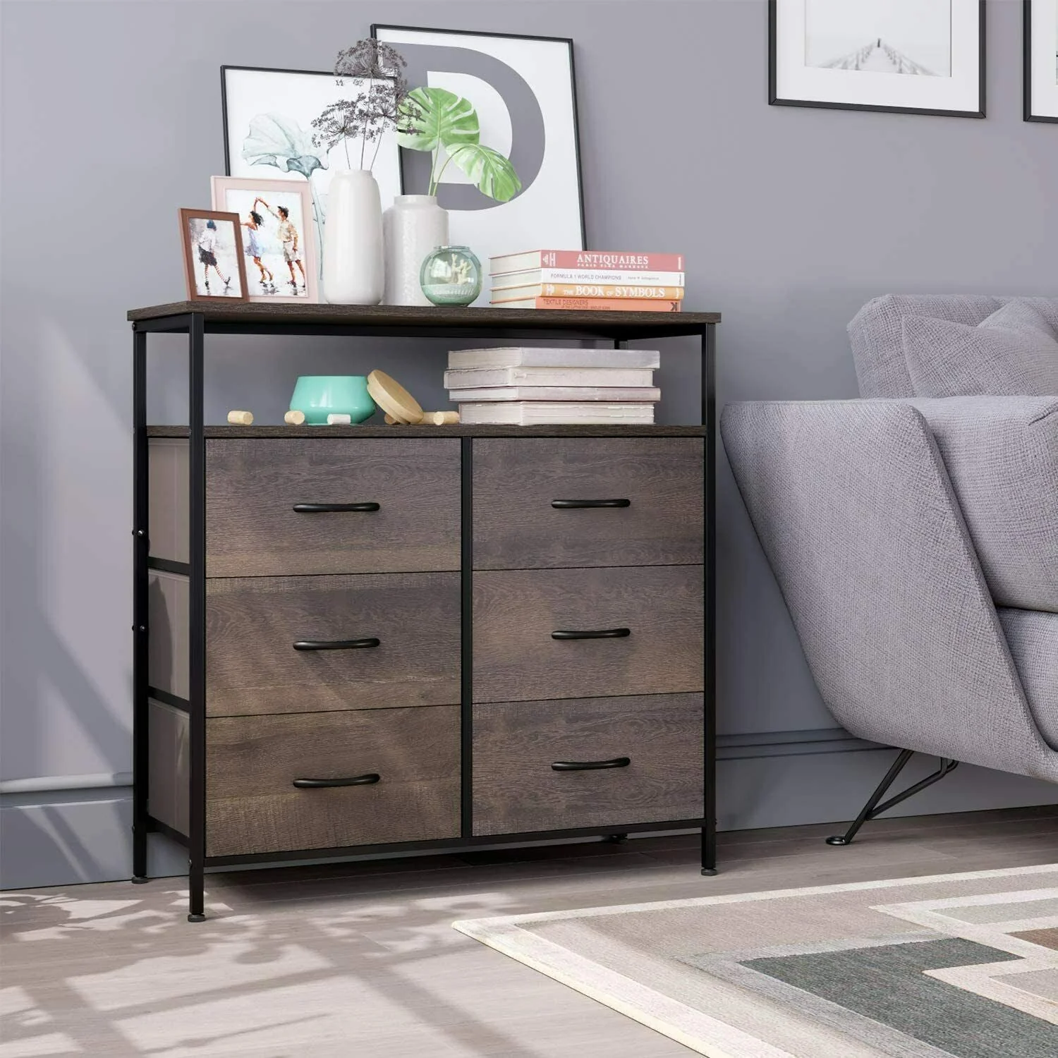 Modern, Mid-Century & Scandinavian Locke Tall Sideboard - Image 1