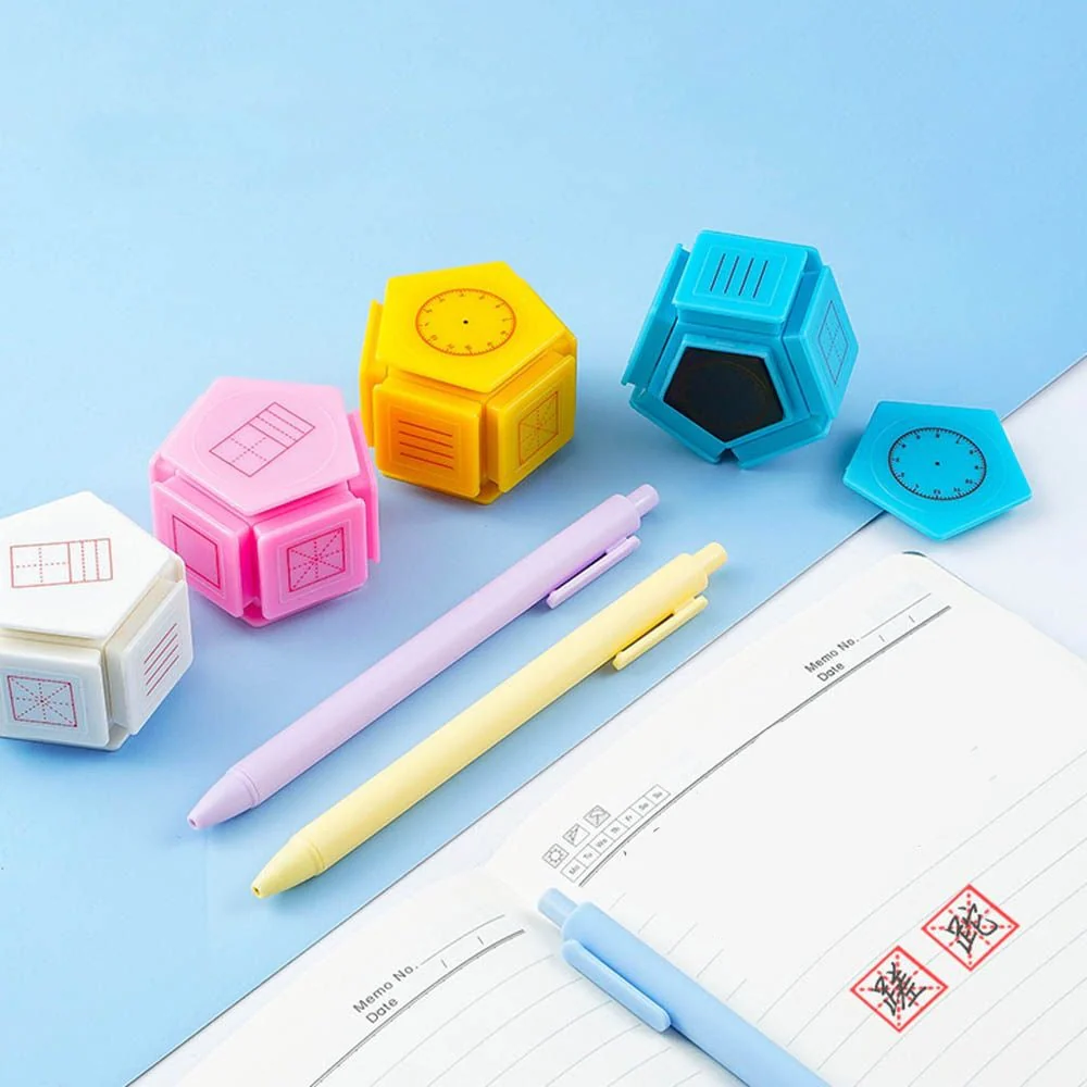 Six-Side Kids Educational Seal Stamp - Image 2