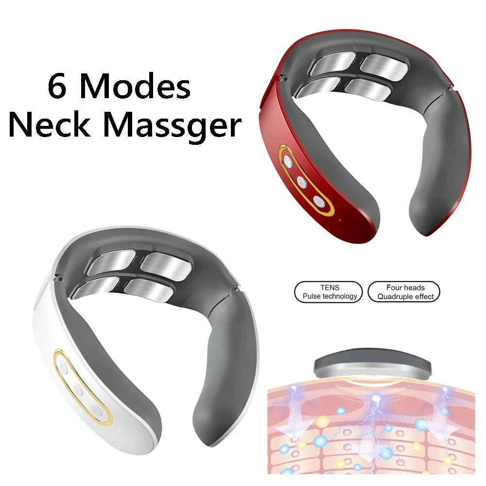 Electric Pulse Neck Massager with remote - Image 3