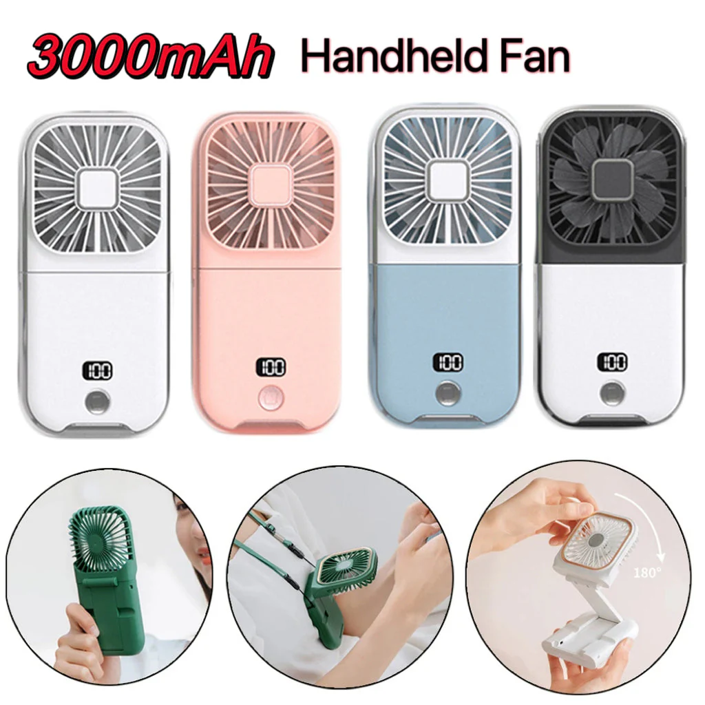Portable Rechargeable Magic Phone Holder Cooling Fan - Image 3