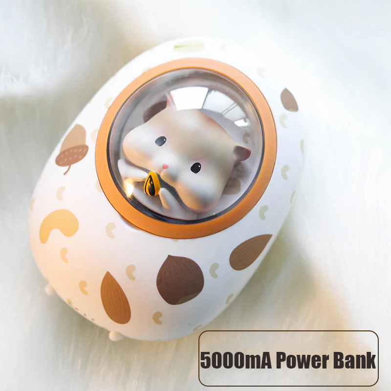Space Capsule Hand Warmer Power Bank - Image 3