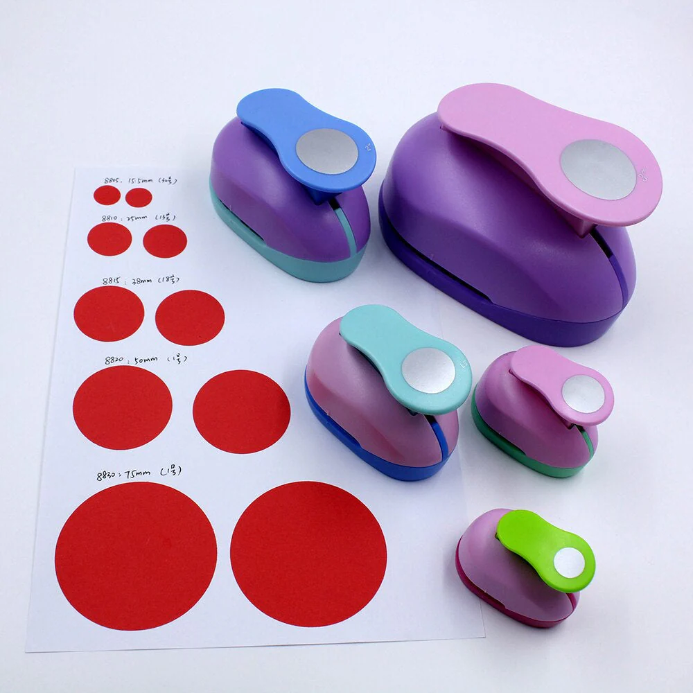 Round Paper Craft Hole Punch Tool - Image 2
