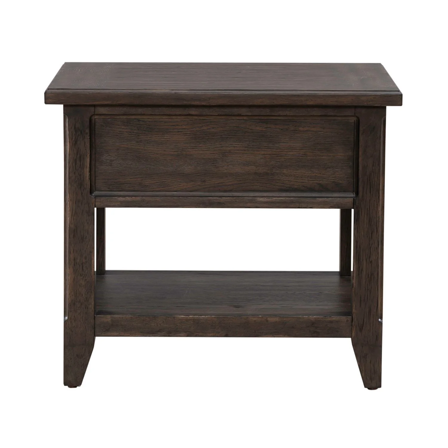 Paradise Valley - Rectangular End Table - Saddle Brown - Image 2