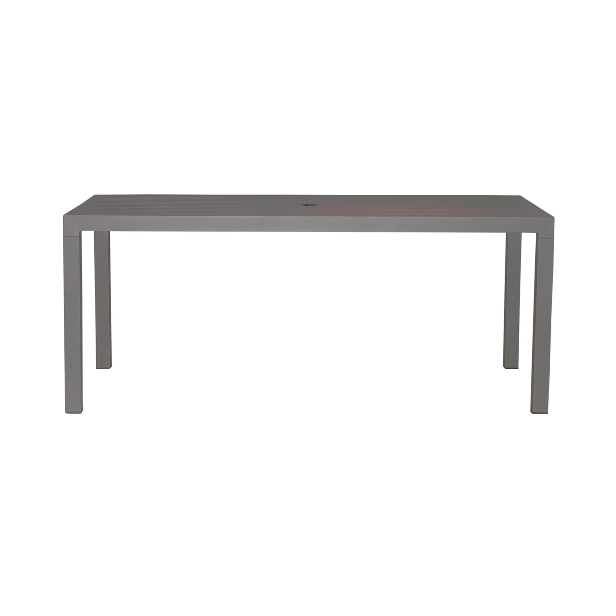 Plantation Key - Outdoor Rectangular Leg Table - Granite - Image 2