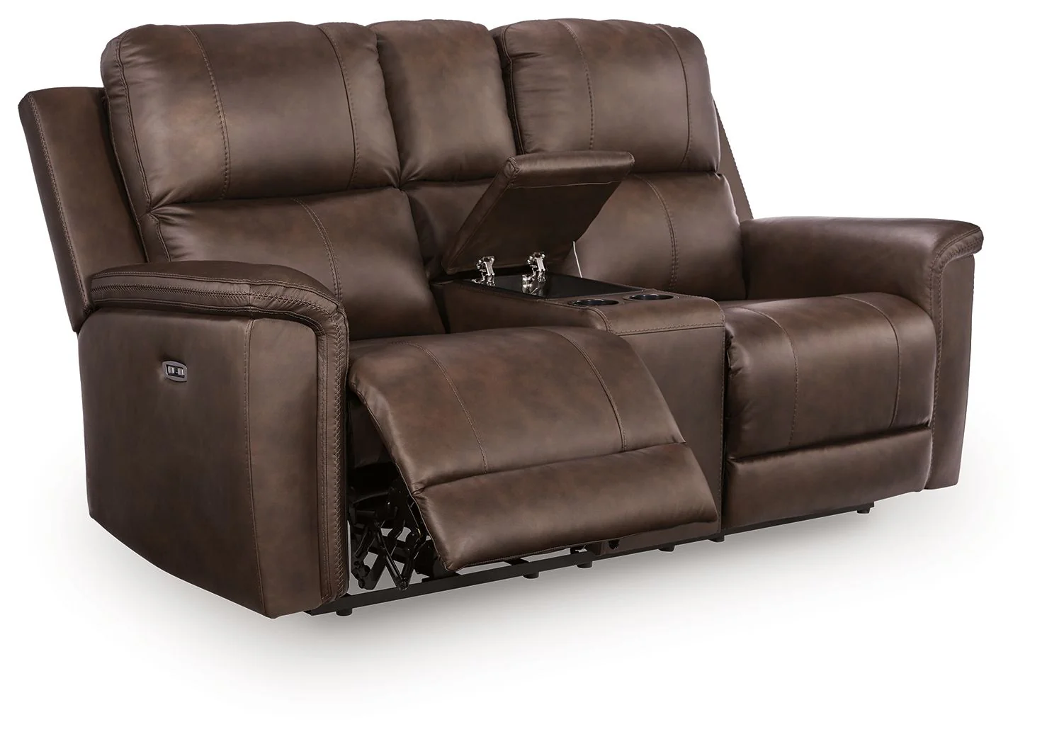 Bleckley - Power Reclining Loveseat With Console / Adjustable Headrest - Image 3