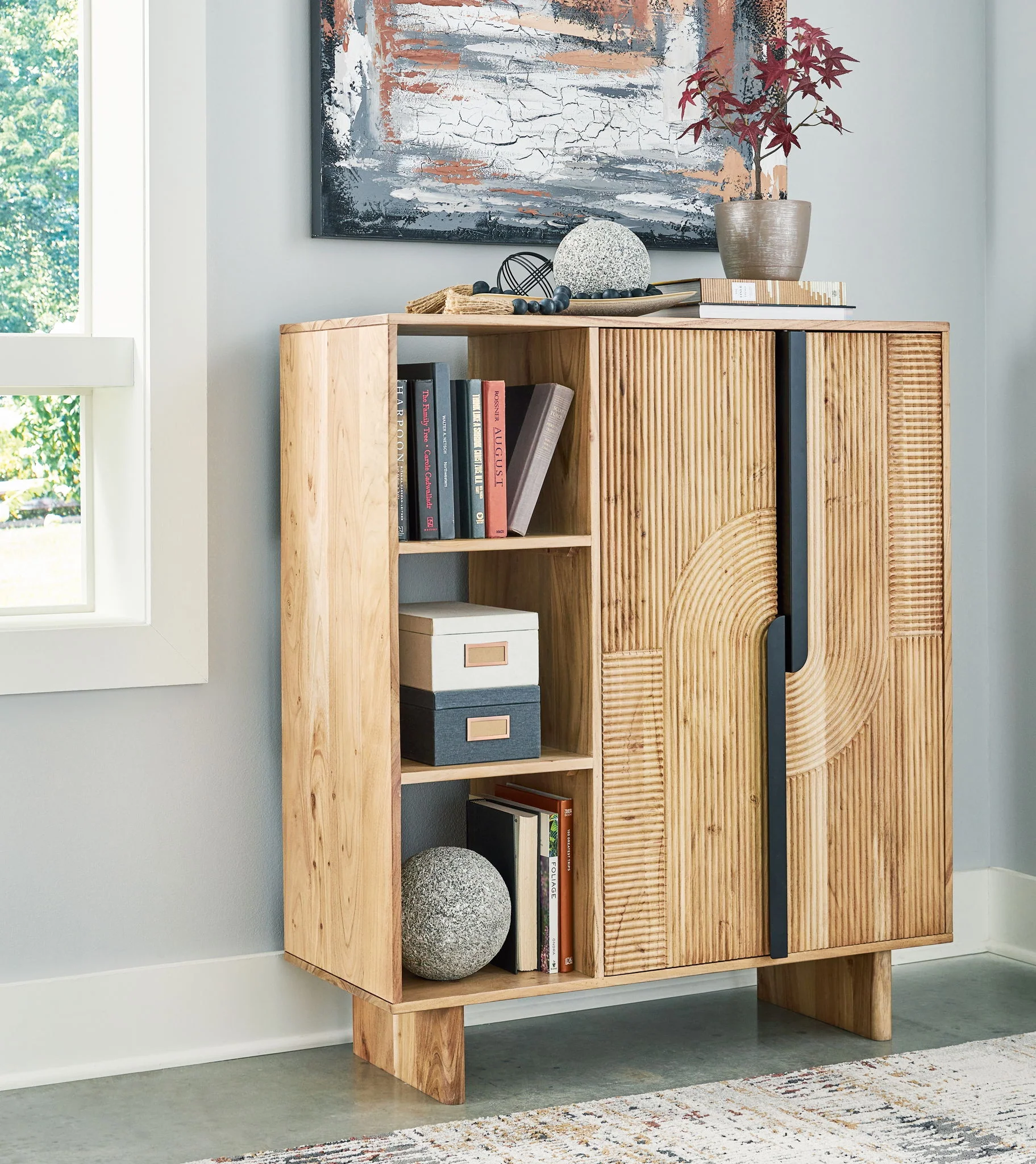 Kierwell - Accent Cabinet - Natural - Image 2