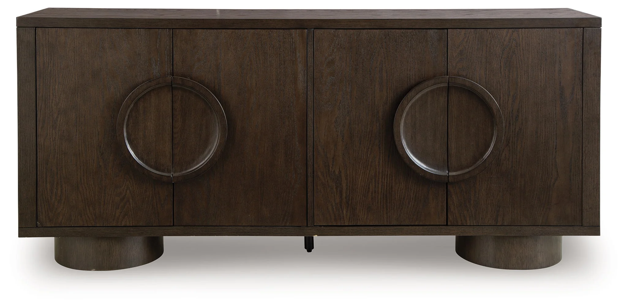 Veeda - Accent Cabinet - Dark Brown - Image 2