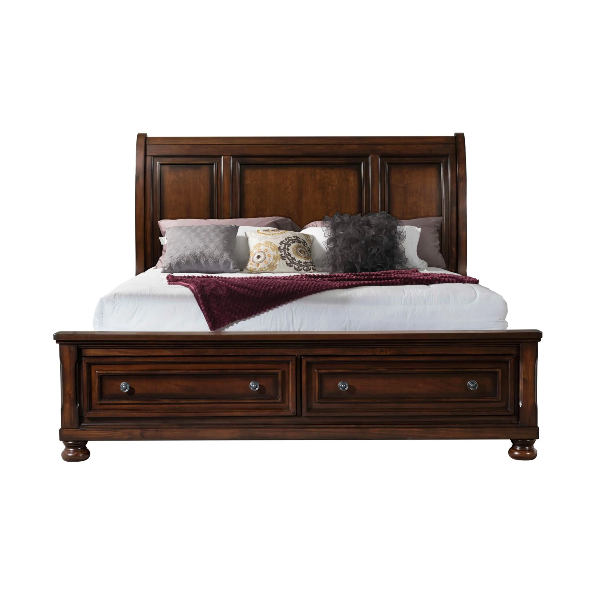 Kingston - Bed With Storage Footboard And Non-Storage Rails - Image 2