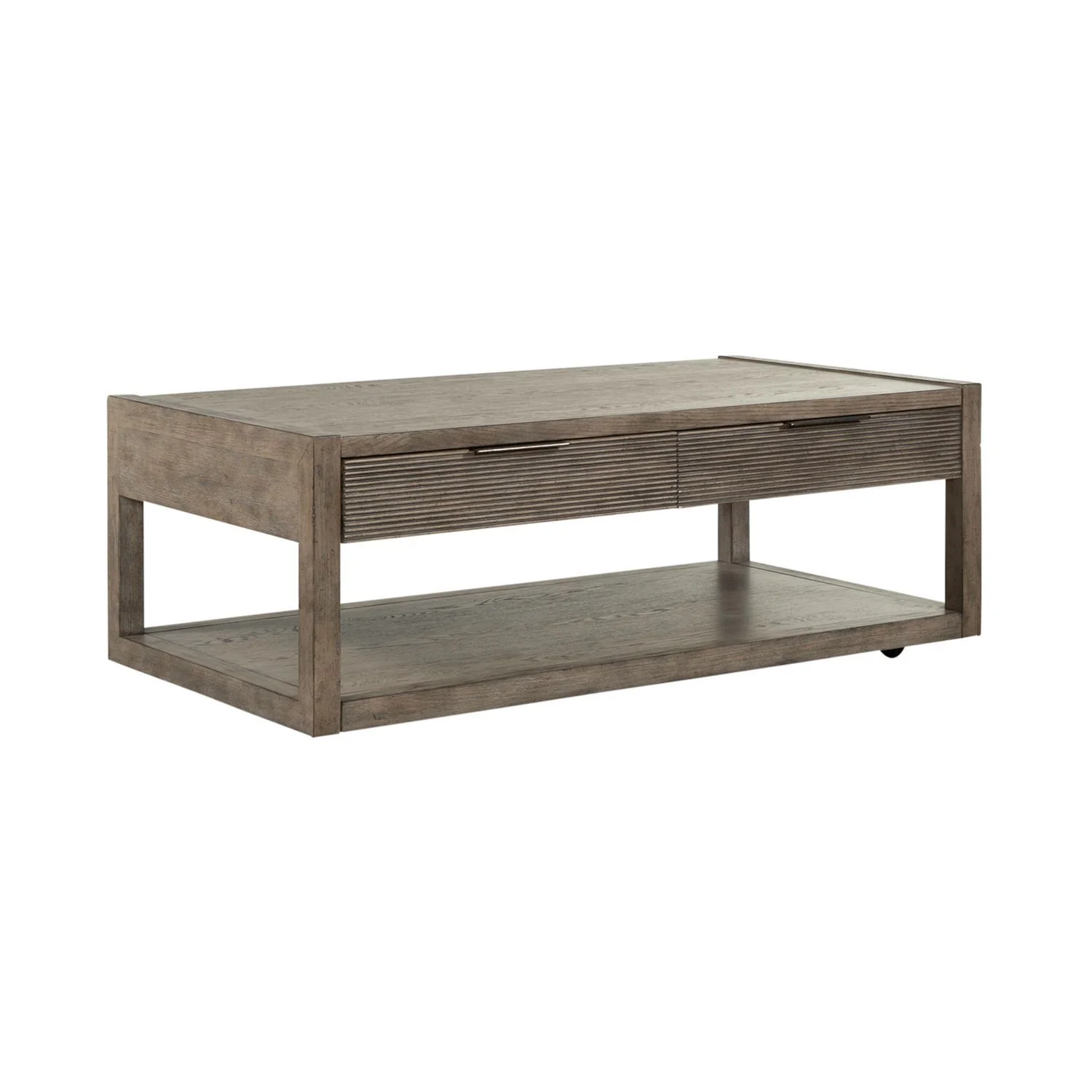 Bartlett Field - 3 Piece Table Set (1 Cocktail 2 End Tables) - Dusty Taupe - Image 3