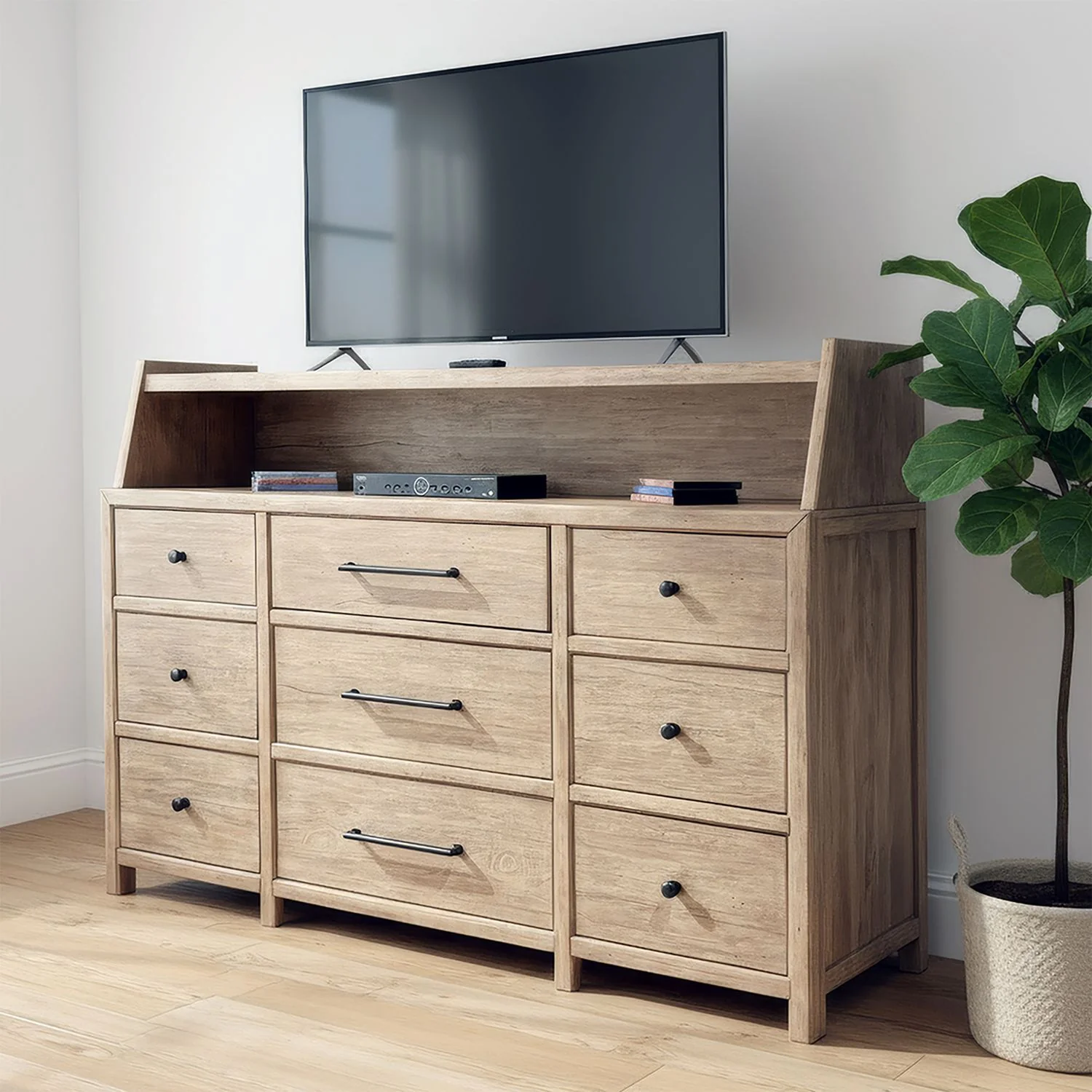 Proximity Place – Dresser & Hutch – Barley Buff