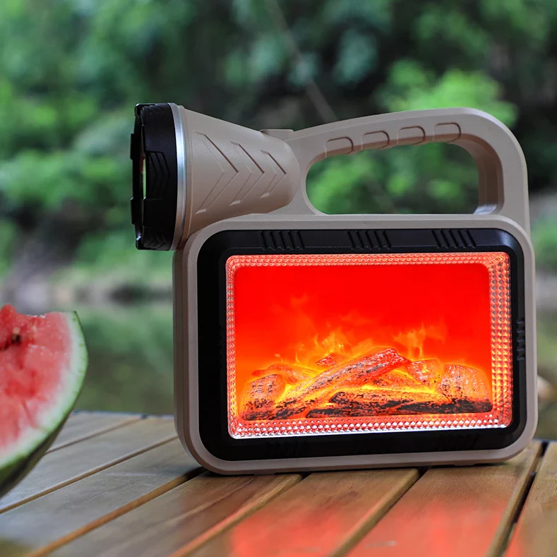 Sun Glow Solar LED Camping Flashlight - Image 1