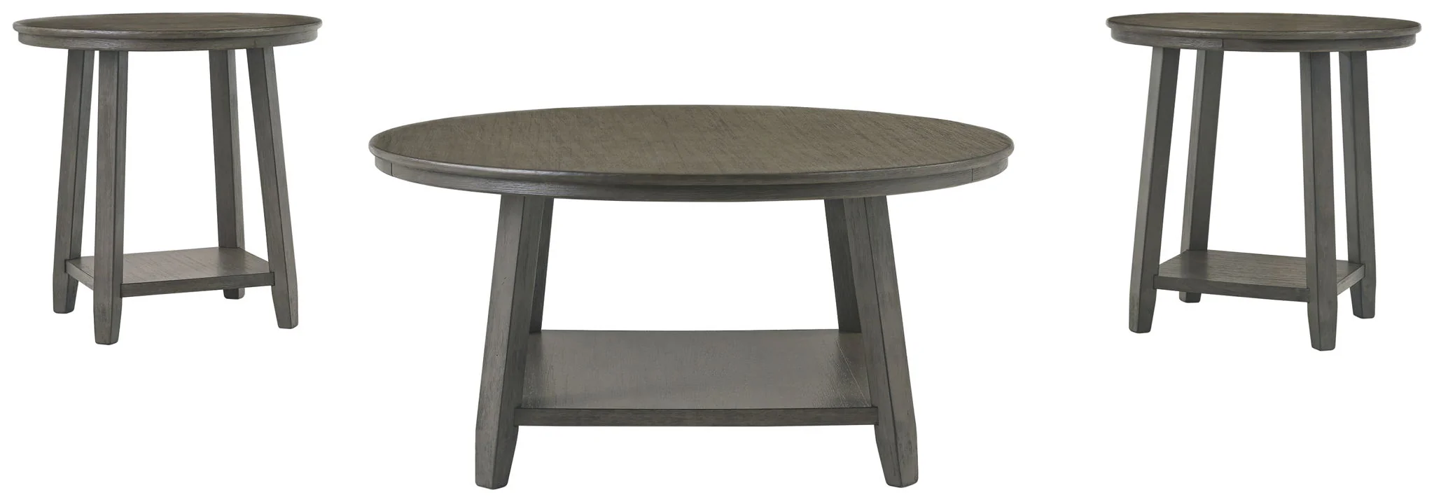 Caitbrook – Occasional Table Set (Set of 3) – Gray