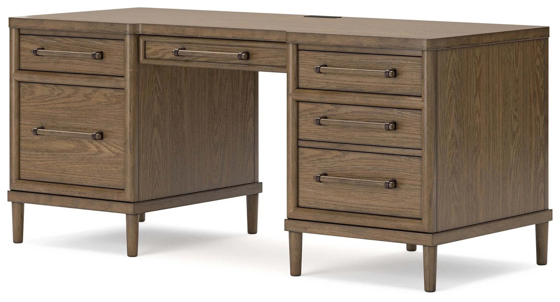 Roanhowe - Home Office Desk - Brown - Image 2