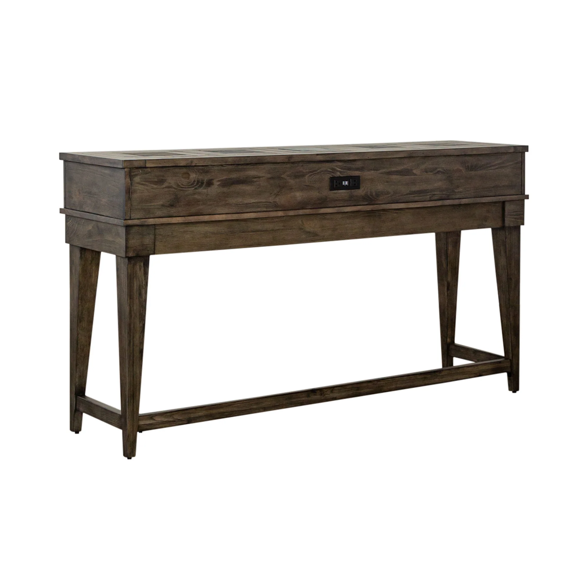 Arrowcreek - Console Bar Table - Weathered Stone - Image 3