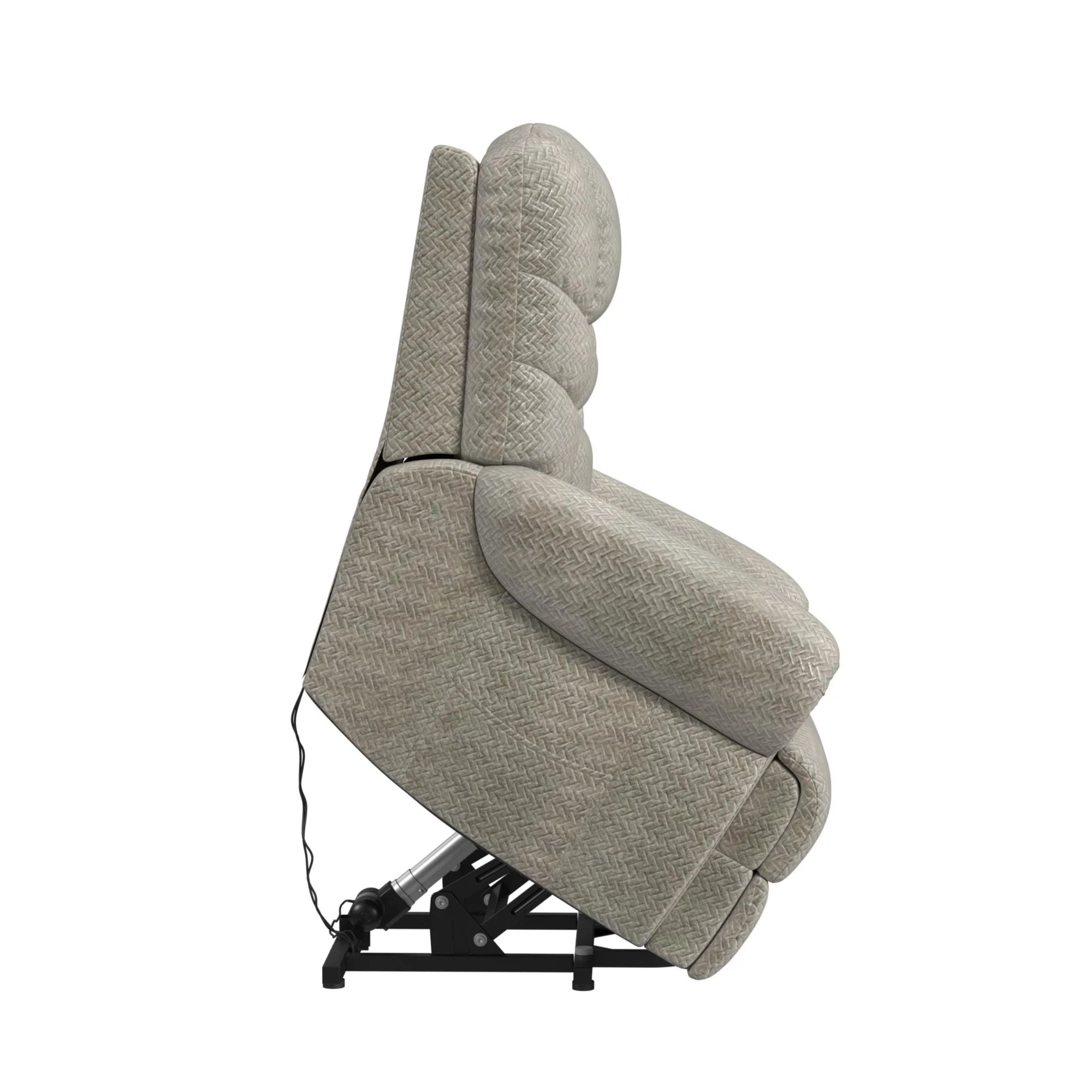 Hermes - Power Lift Chair - Menio Park Dove - Image 2