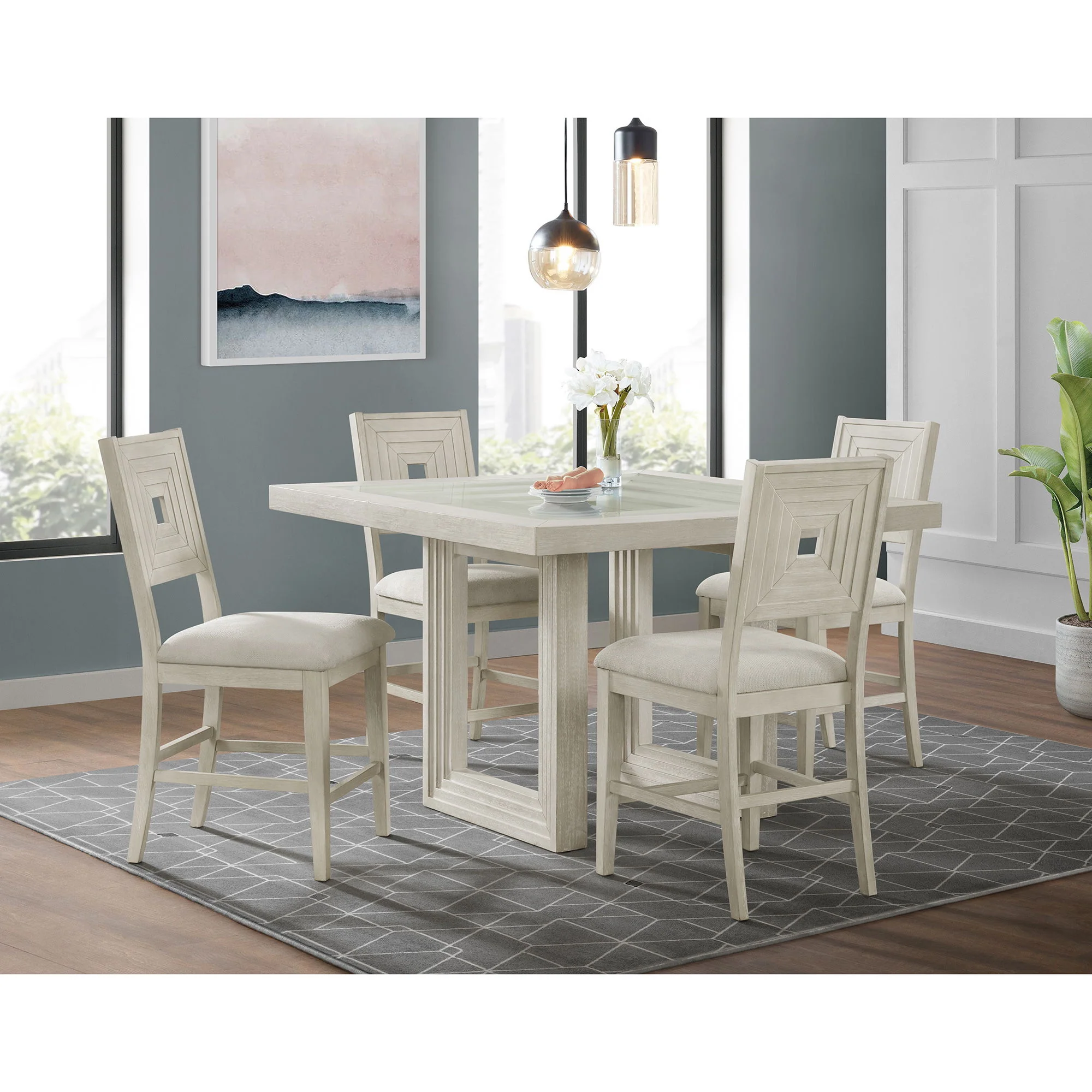 Avalanche - Square Counter Height Dining Set - Image 3