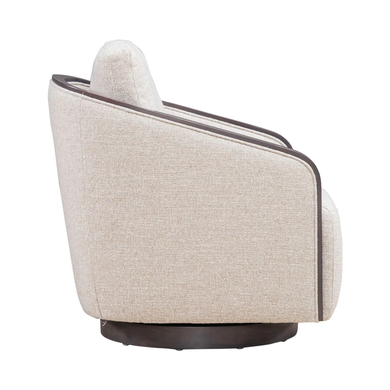 Nora - Upholstered Swivel Accent Chair - Image 3