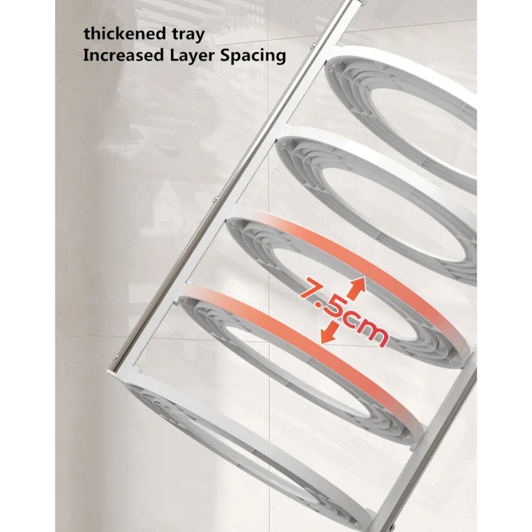 Stack Ease Compact Kitchen Organizer Rack - Image 3