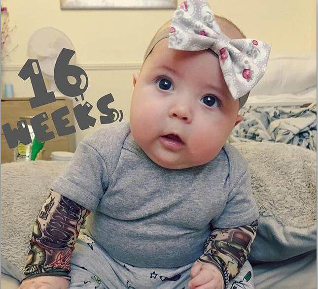 Tattooed Baby bodysuit - Image 3