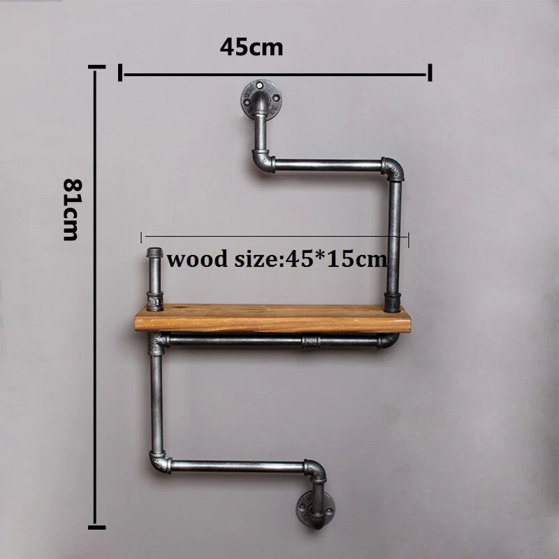 Metal Storage Rack Decorative Metal Bookshelves - Image 3