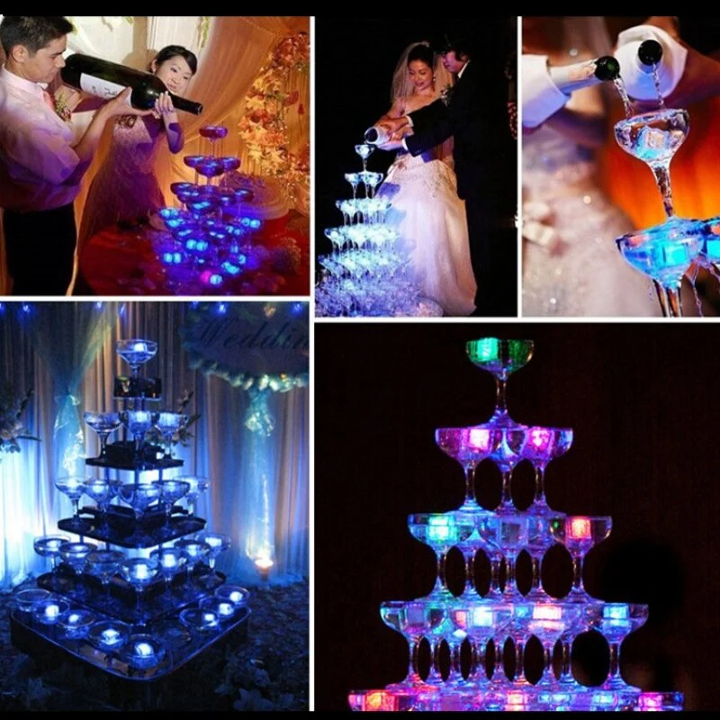 Colorful Water-Activated LED Ice Cubes - Image 3