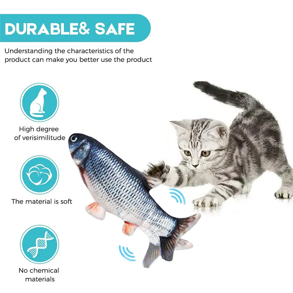 Dancing Fish Interactive Pet Toy - Image 3
