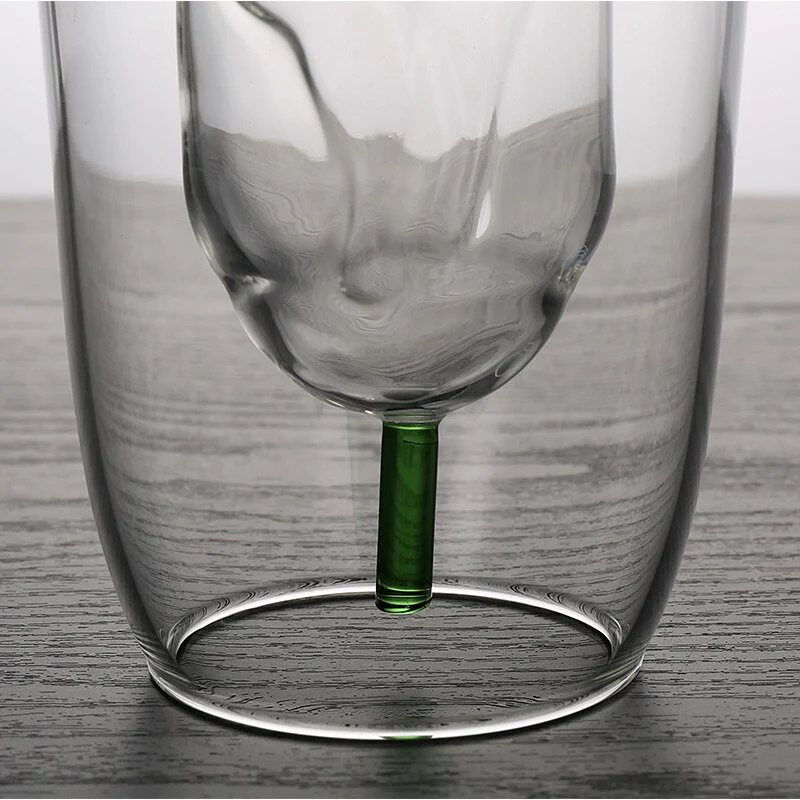 Flower Pattern Double-Layer Glass - Image 2