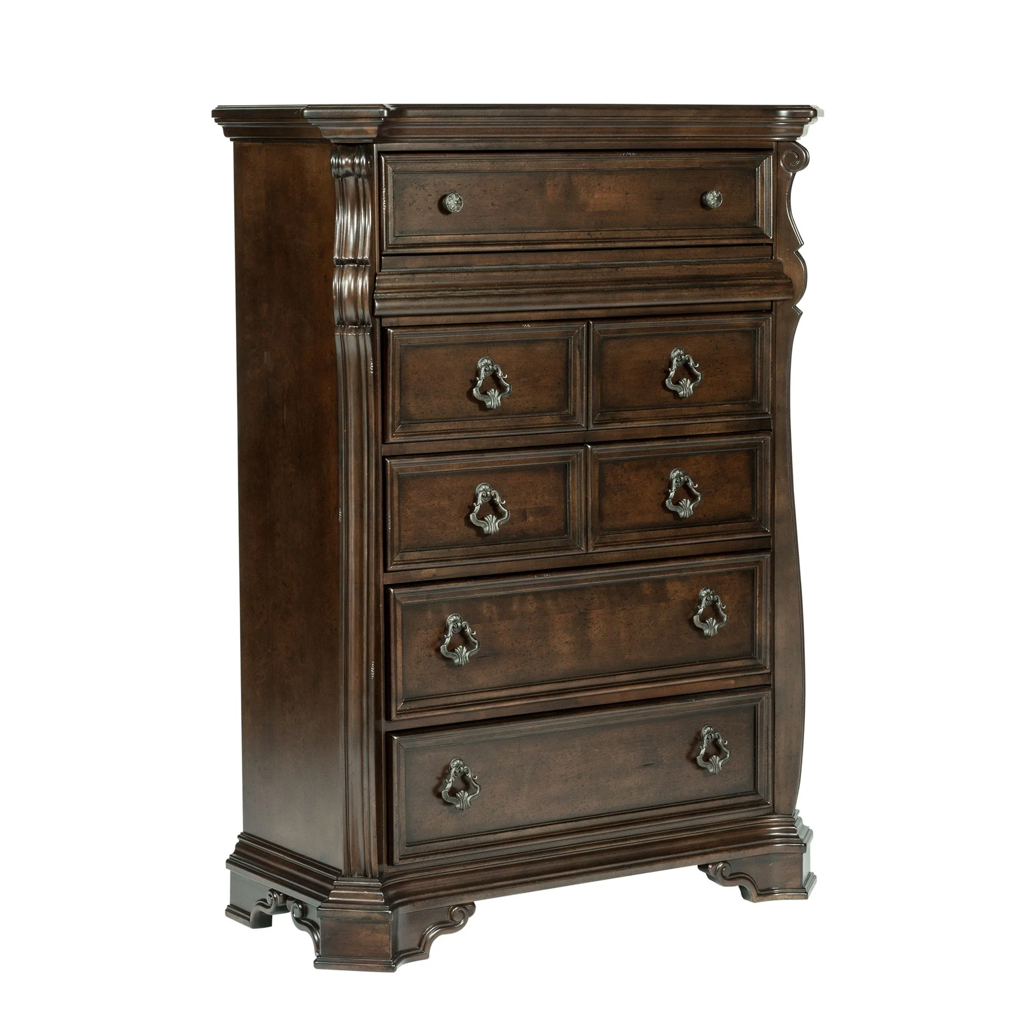 Arbor Place - 6 Drawer Chest - Brownstone - Image 2