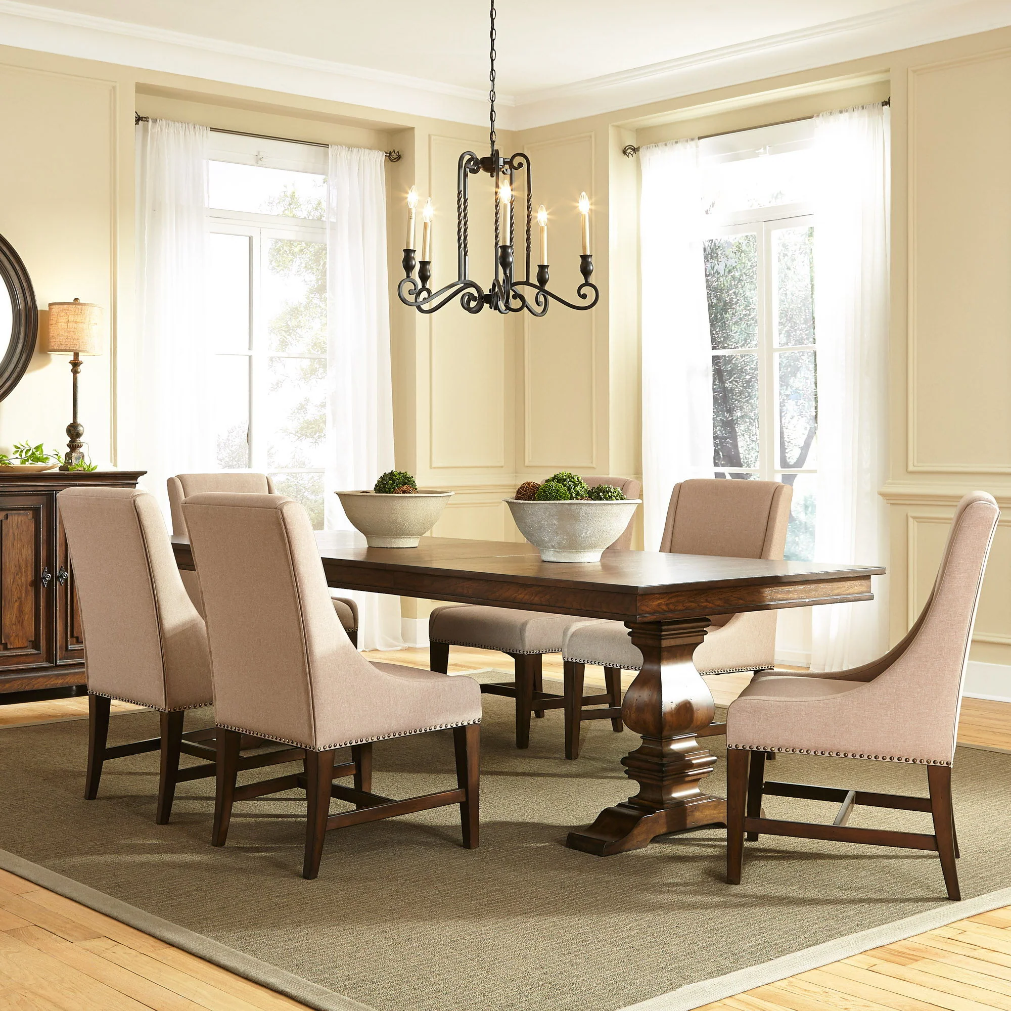Armand - Trestle Table Set - Image 2