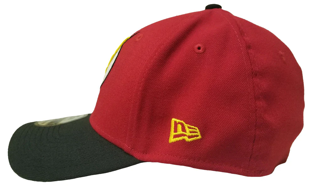 The Flash Red Gold Symbol 39Thirty New Era Fitted Hat - Large/Xlarge - Image 3