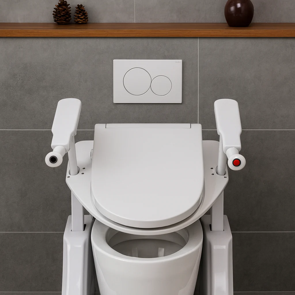 Smart Automatic Elderly Support Toilet Lift Seat - Image 2