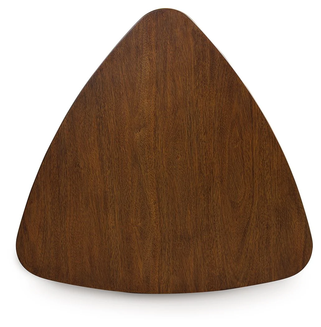 Tameride - Triangle Dining Room Table - Brown - Image 2