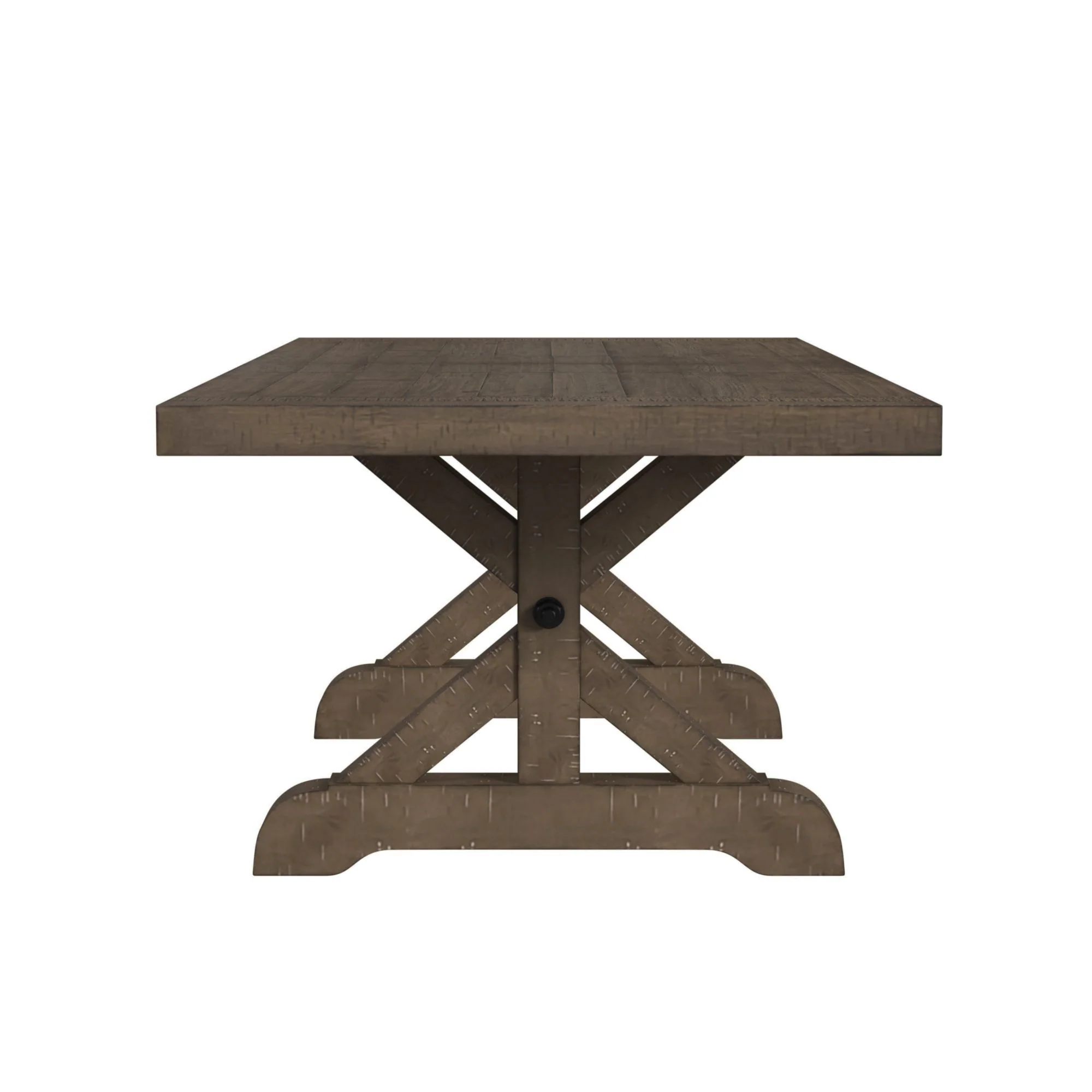 Yellowstone - Dining Table With 2X12" Leaves - Gray - Image 2