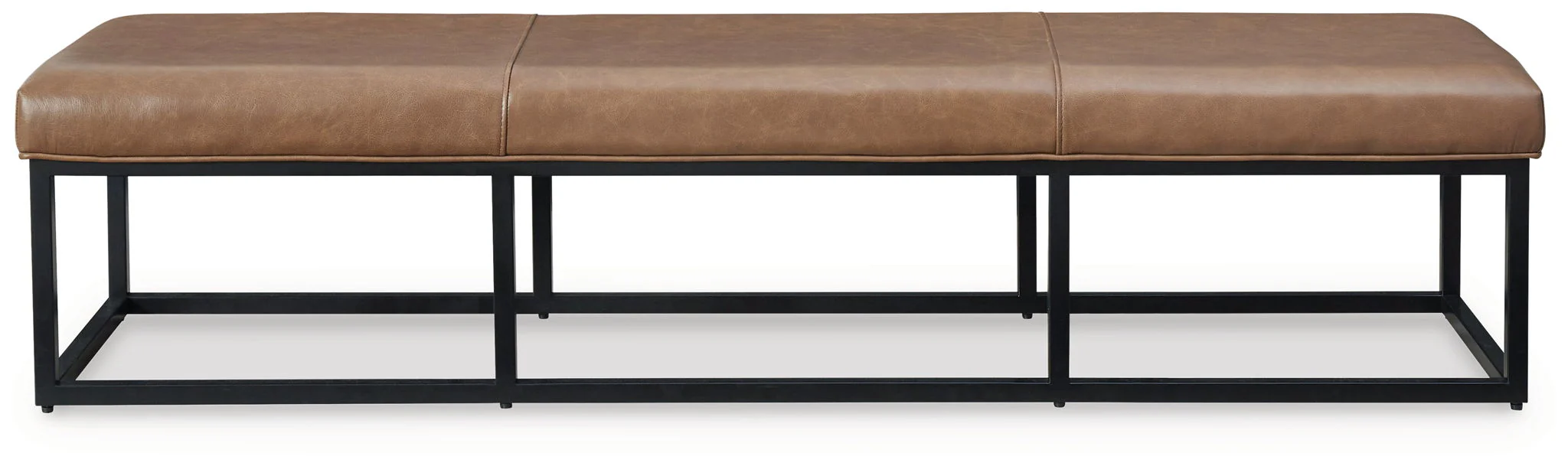 Joston - Accent Bench - Caramel - Image 2