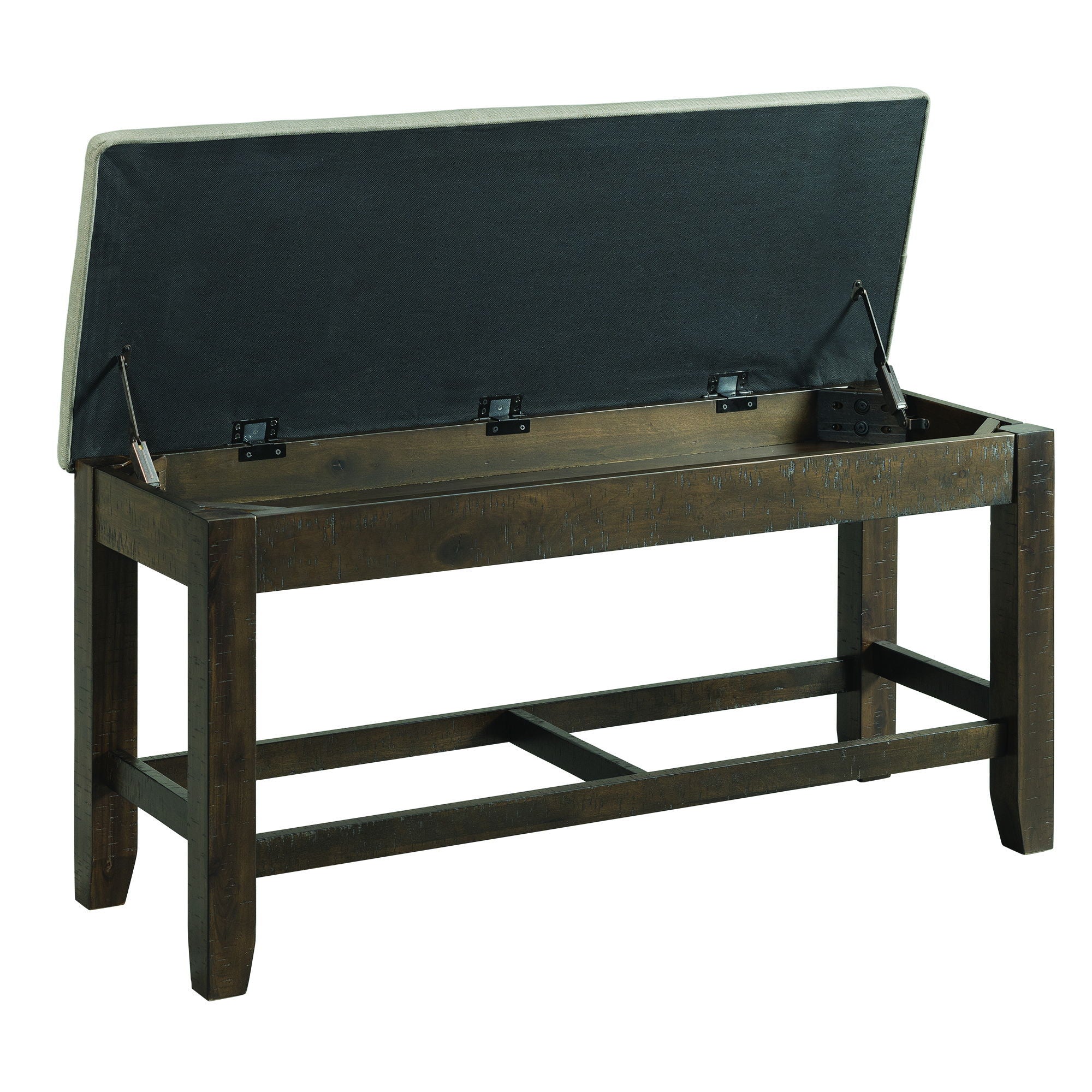 Colorado - Storage Bench - Charcoal - Image 2